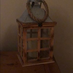 Wooden lantern